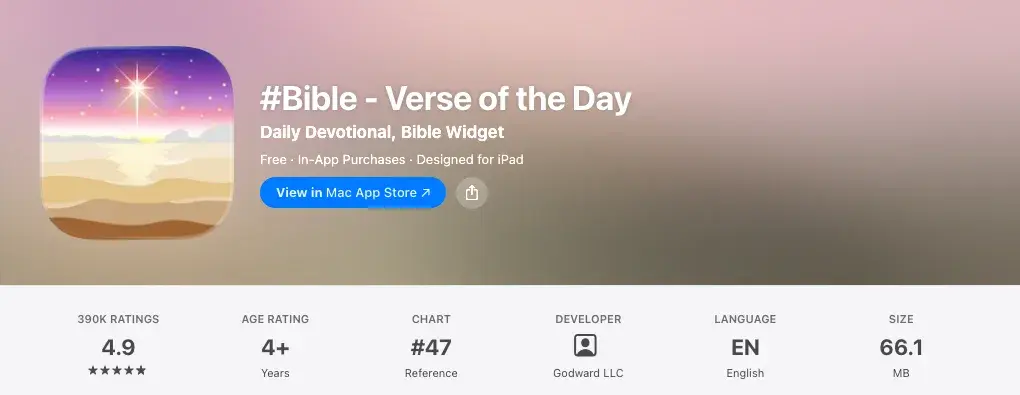 #Bible - Verse of the Day on the App Store