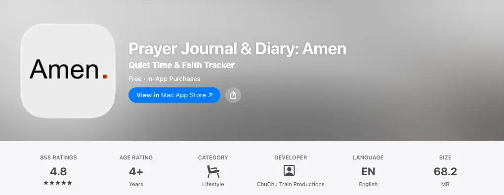 Prayer Journal & Diary: Amen on the App Store